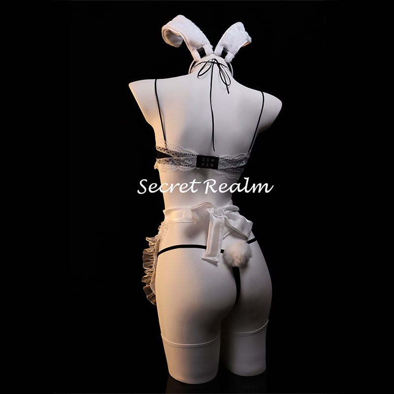 Áo ngủ gợi cảm cô hầu gái tai thỏ - 5