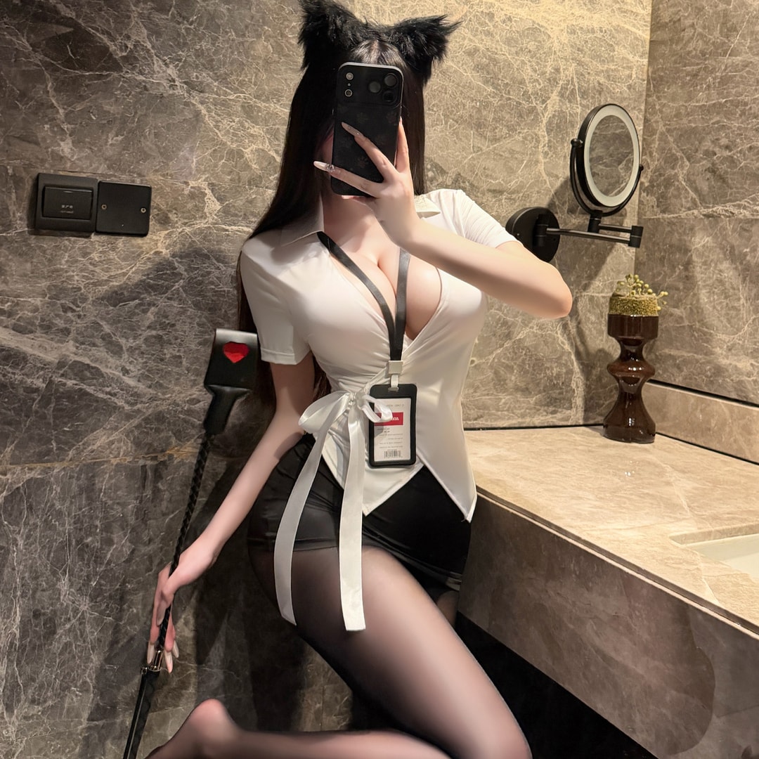 Áo ngủ gợi cảm Đồng phục thư ký - 7