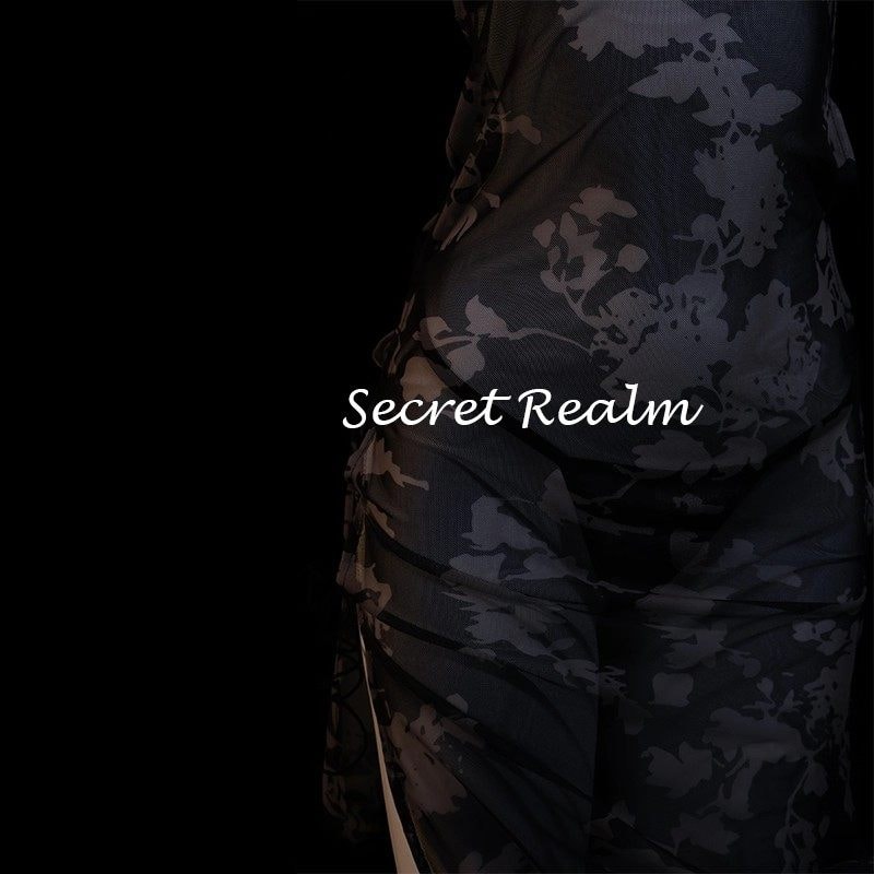 Áo ngủ gợi cảm xuyên thấu kiểu sườn xám Trung Quốc - 3