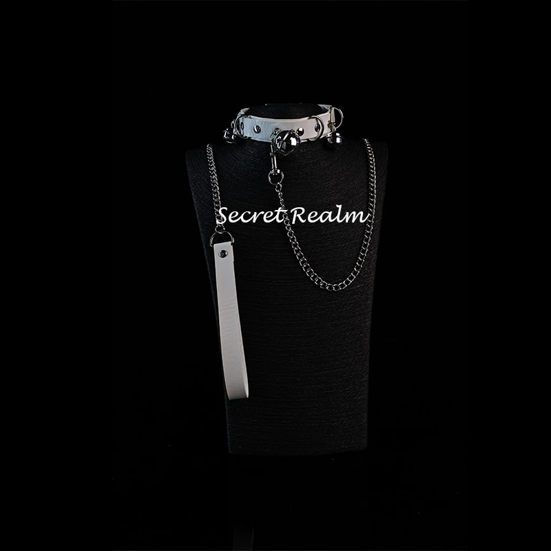 Bộ dây dắt bằng da kèm chuông - 6