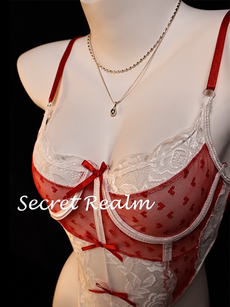 Bộ đồ ngủ body suit ren gợi cảm cosplay y tá - 4