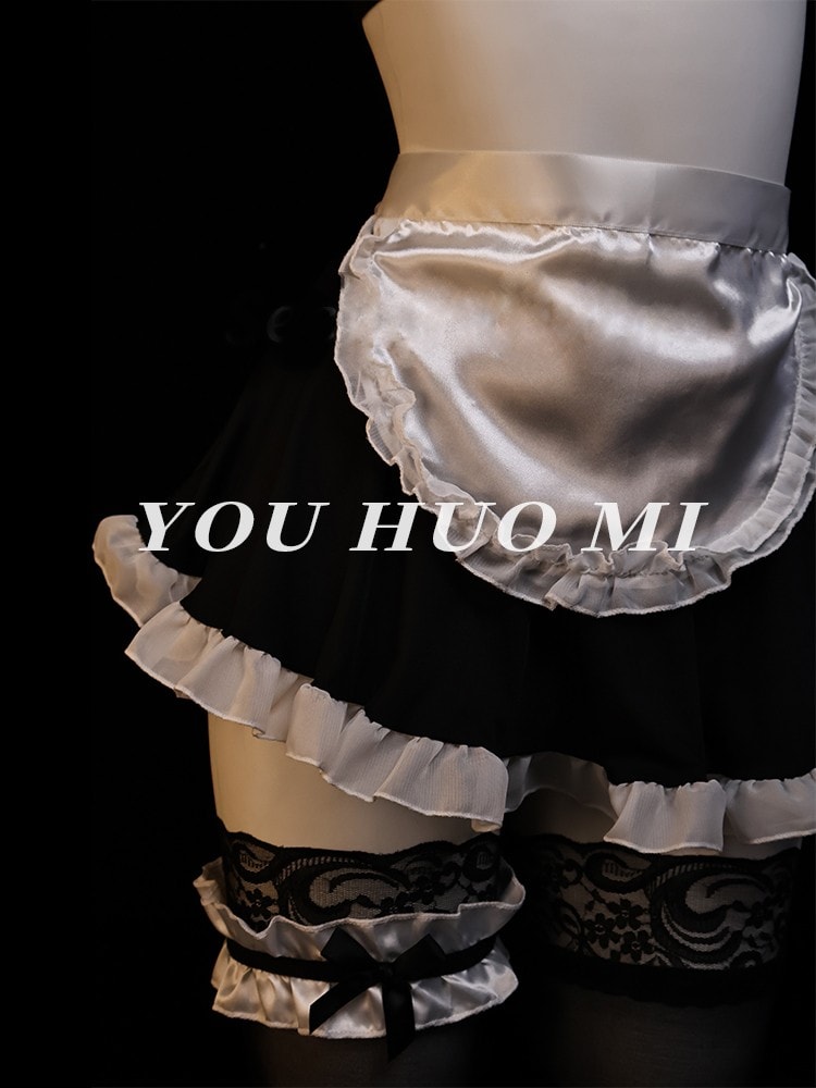 Bộ đồ ngủ gợi cảm cosplay hầu gái dễ thương - 5