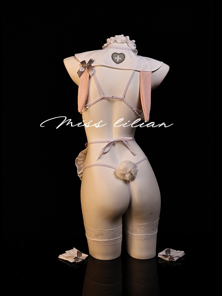 Bộ đồ ngủ gợi cảm hồng đào - 3