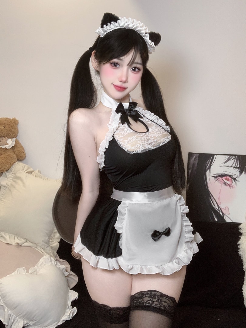 Bộ đồ ngủ hầu gái gợi cảm Tiệc trà chiều - 9