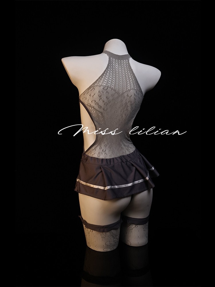 Bộ đồ ngủ JK lưới khoét - 5