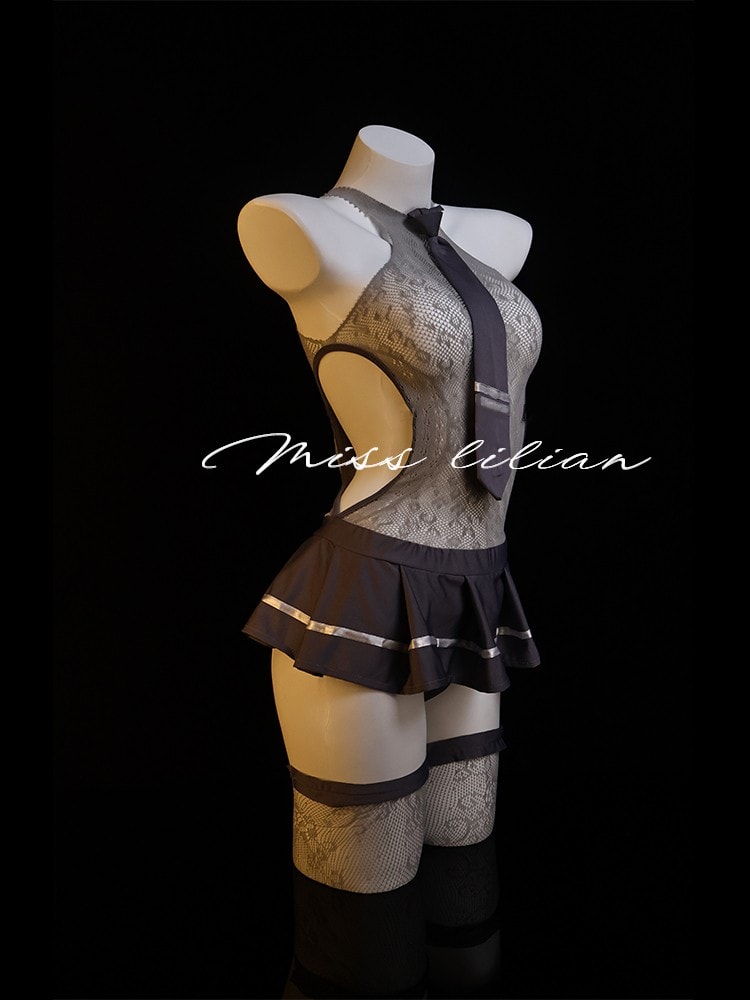 Bộ đồ ngủ JK lưới khoét - 2