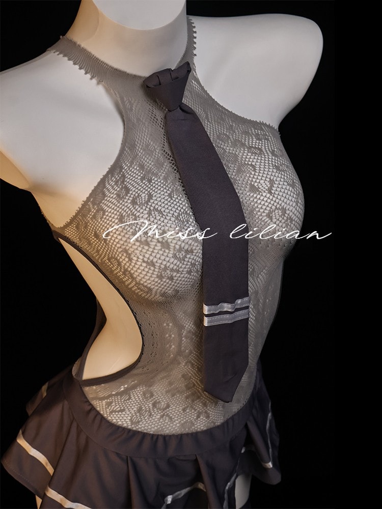 Bộ đồ ngủ JK lưới khoét - 4