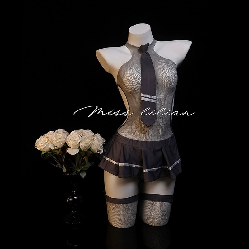 Bộ đồ ngủ JK lưới khoét