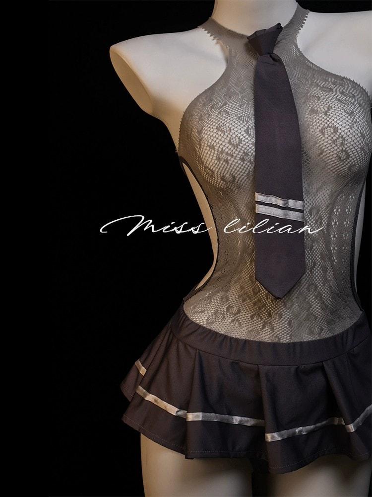 Bộ đồ ngủ JK lưới khoét - 3