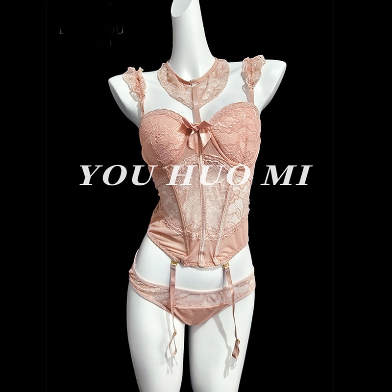 Bộ đồ ngủ ren xuyên thấu gợi cảm - 6