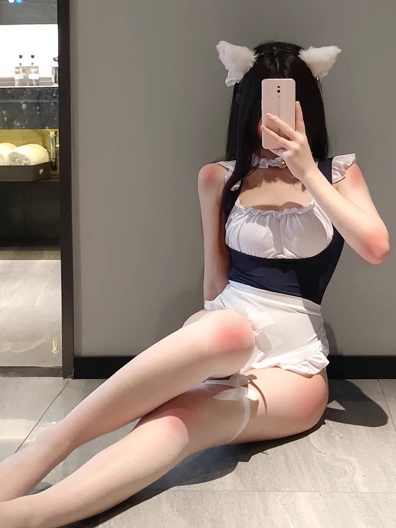 Bộ đồ ngủ tạp dề sữa gợi cảm và dễ thương - 6