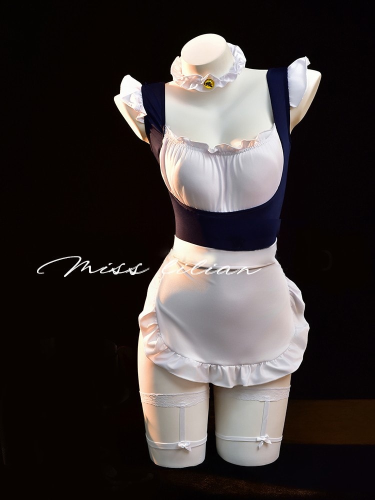 Bộ đồ ngủ tạp dề sữa gợi cảm và dễ thương