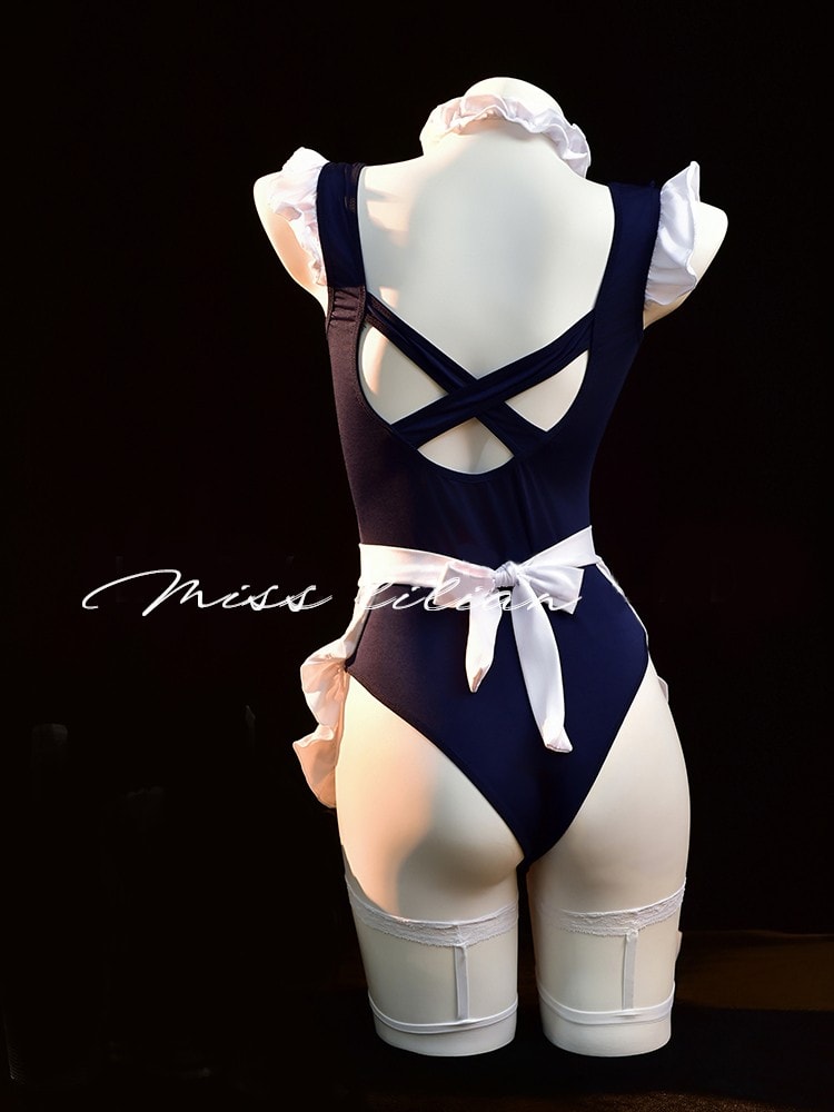 Bộ đồ ngủ tạp dề sữa gợi cảm và dễ thương - 5