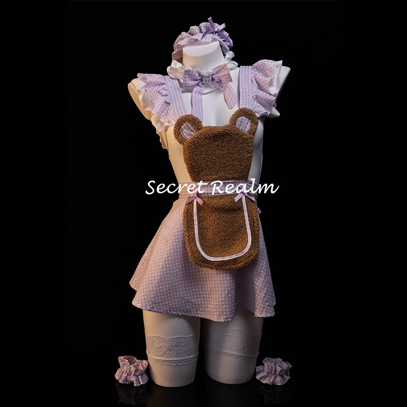 Bộ trang phục cosplay hầu gái gợi cảm Gấu Nhỏ Cookie - 6