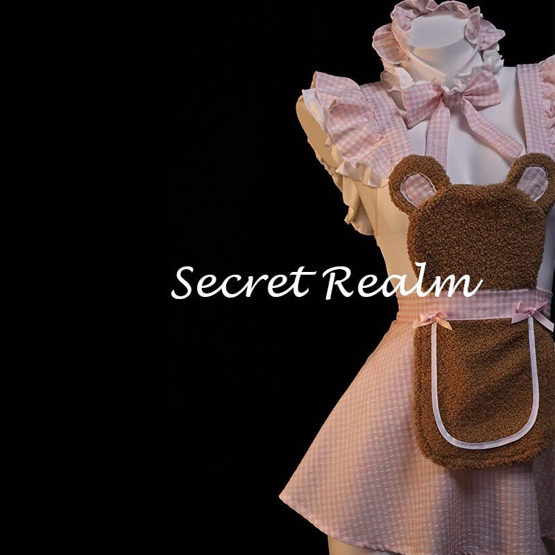 Bộ trang phục cosplay hầu gái gợi cảm Gấu Nhỏ Cookie - 2