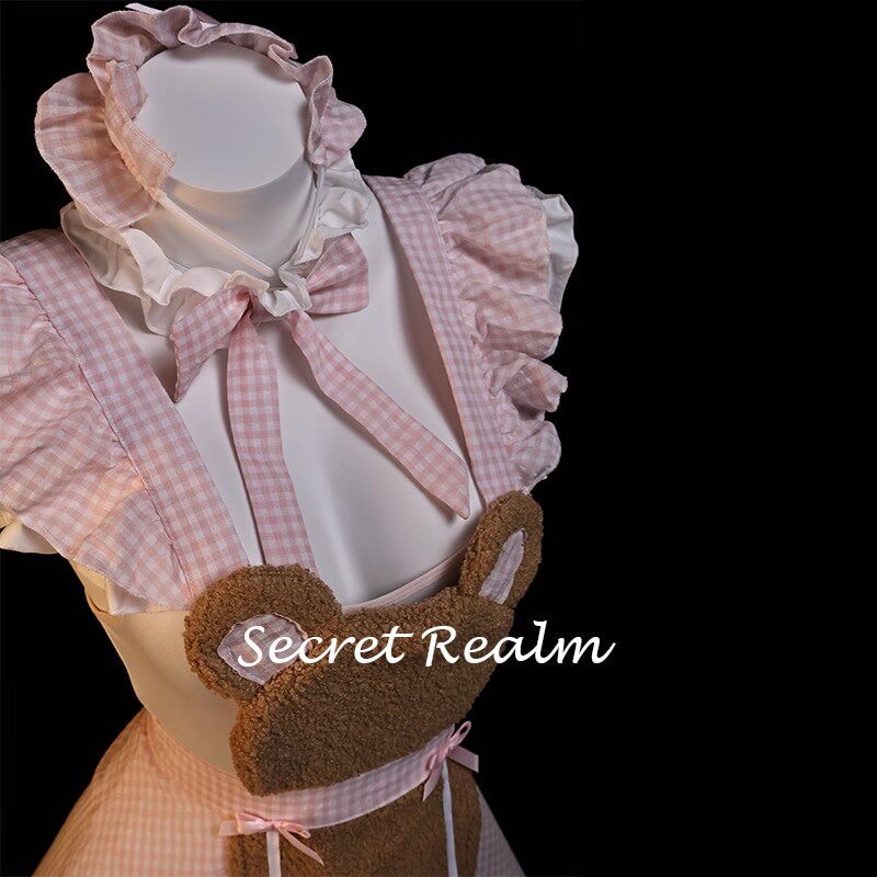 Bộ trang phục cosplay hầu gái gợi cảm Gấu Nhỏ Cookie - 4