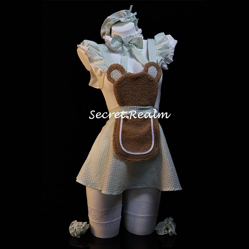 Bộ trang phục cosplay hầu gái gợi cảm Gấu Nhỏ Cookie - 5