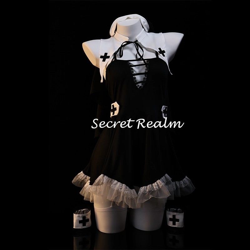 Bộ trang phục cosplay nữ tu khổ hạnh