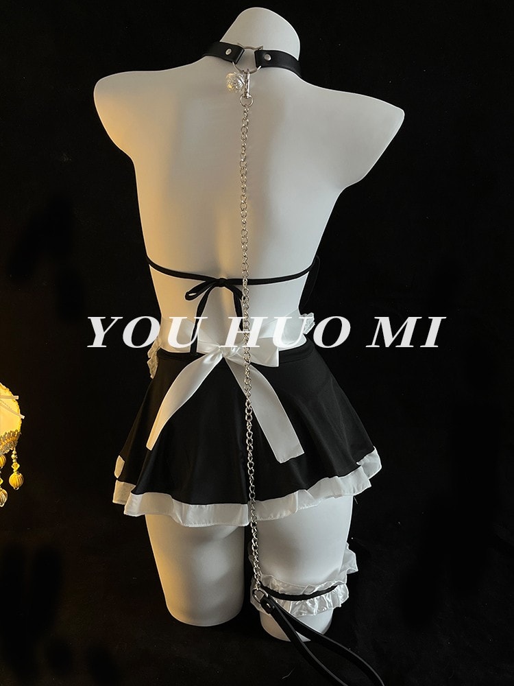 Đồng phục cosplay cô hầu gái bí ẩn quyến rũ - 4