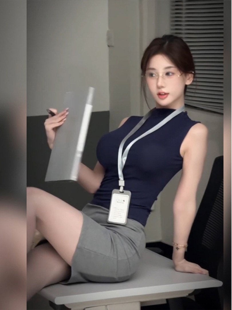 Đồng phục thư ký gợi cảm office lady - 7