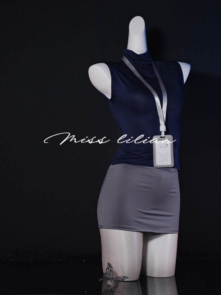 Đồng phục thư ký gợi cảm office lady - 3