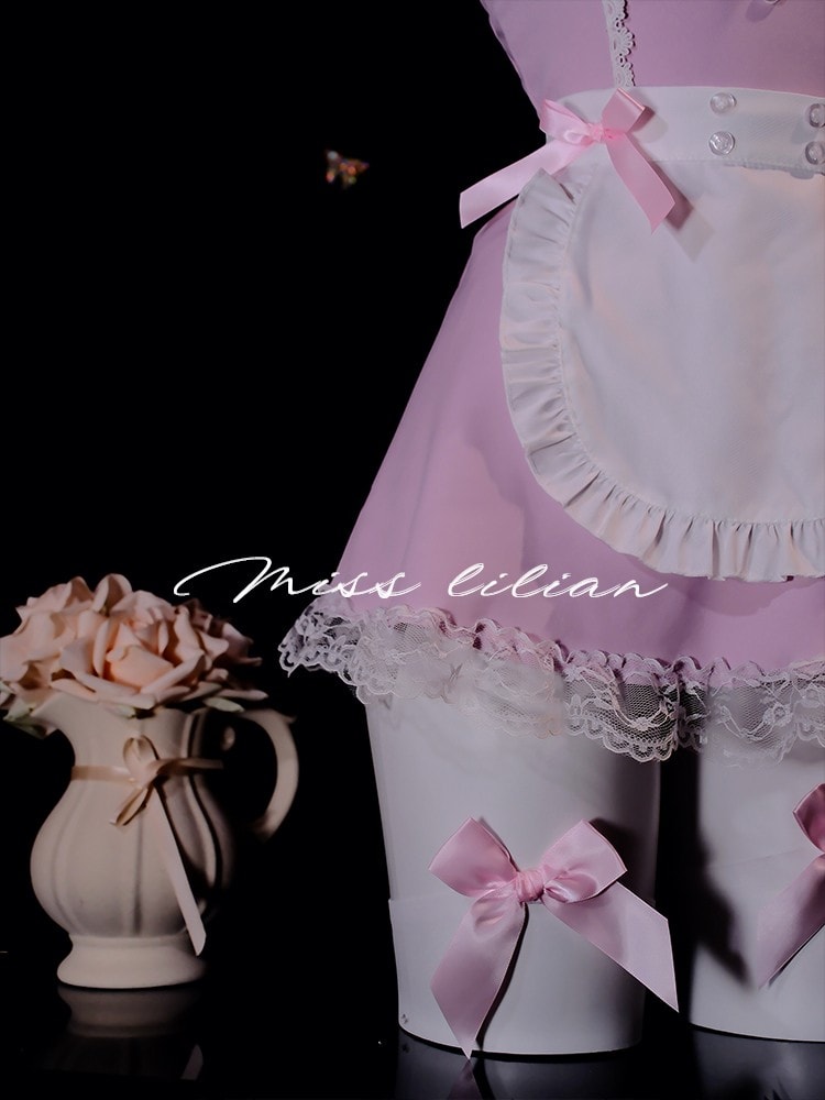 Đồng phục váy ngủ lolita maid - 5