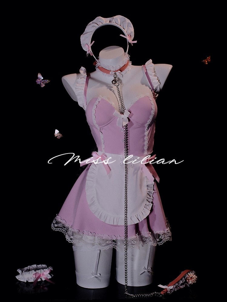 Đồng phục váy ngủ lolita maid - 3