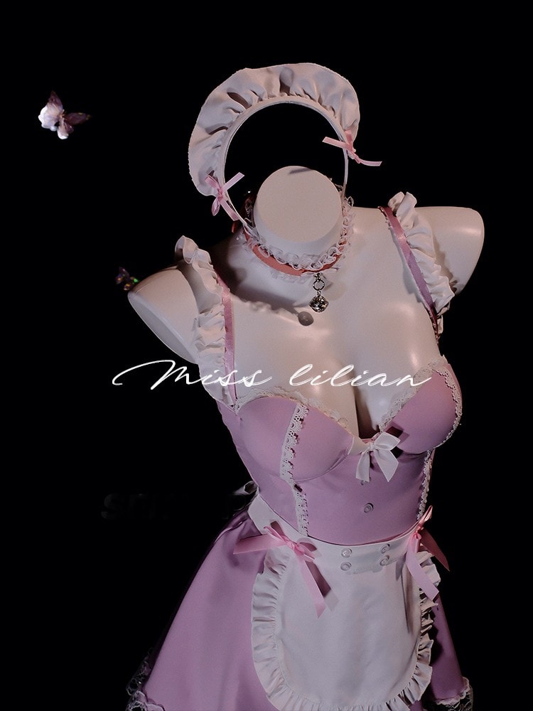 Đồng phục váy ngủ lolita maid - 4