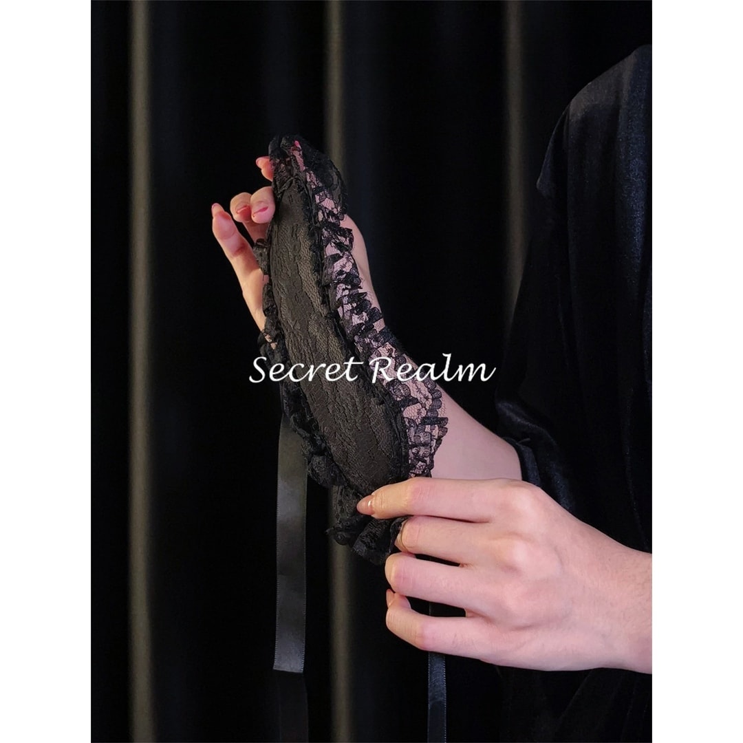 Mặt nạ ngủ ren gợi cảm thoải mái chắn sáng - 5