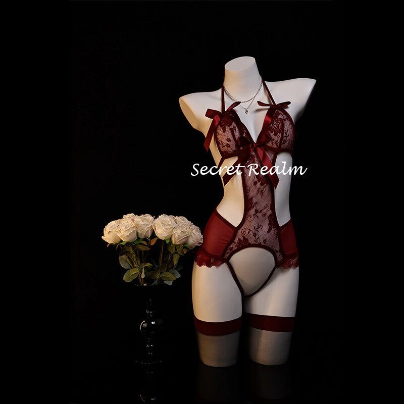 Nội y ren mỏng xuyên thấu quyến rũ - 5