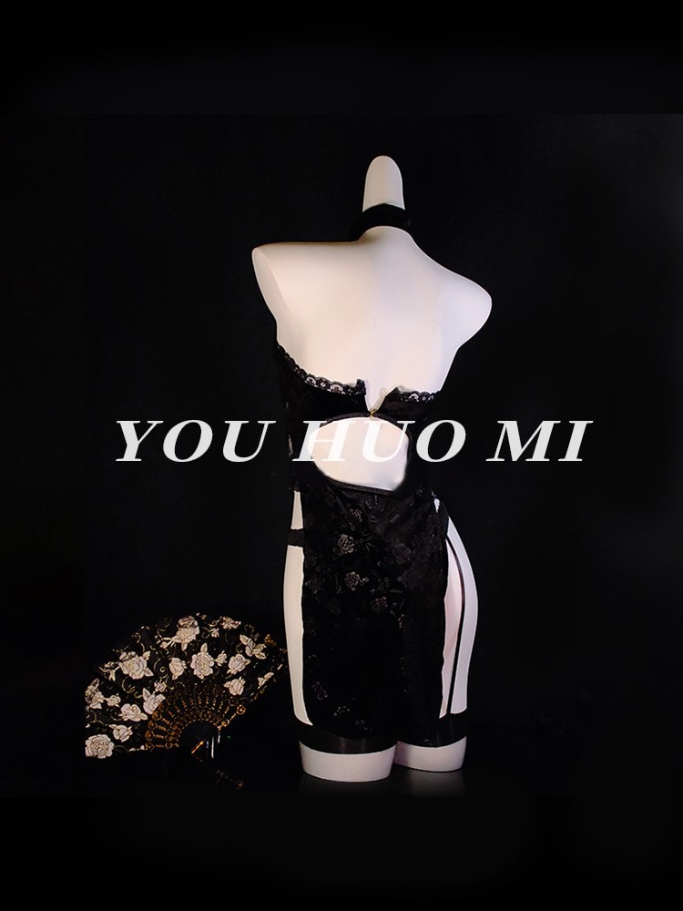 Sườn xám nữ cổ điển phong cách trưởng thành - 3