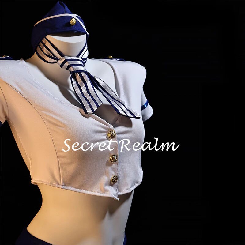 Trang phục nữ tiếp viên hàng không gợi cảm - 4