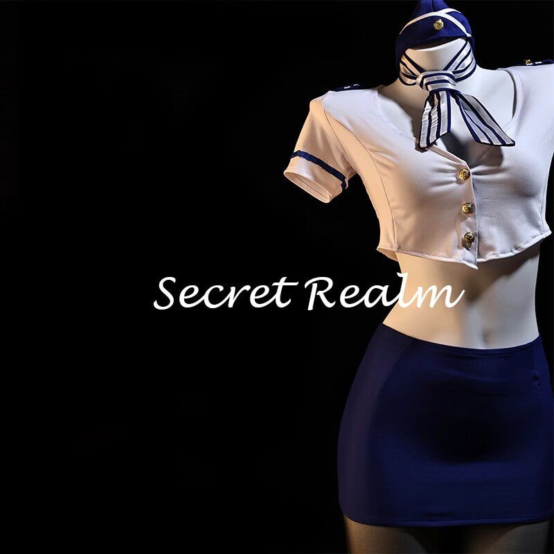 Trang phục nữ tiếp viên hàng không gợi cảm - 2